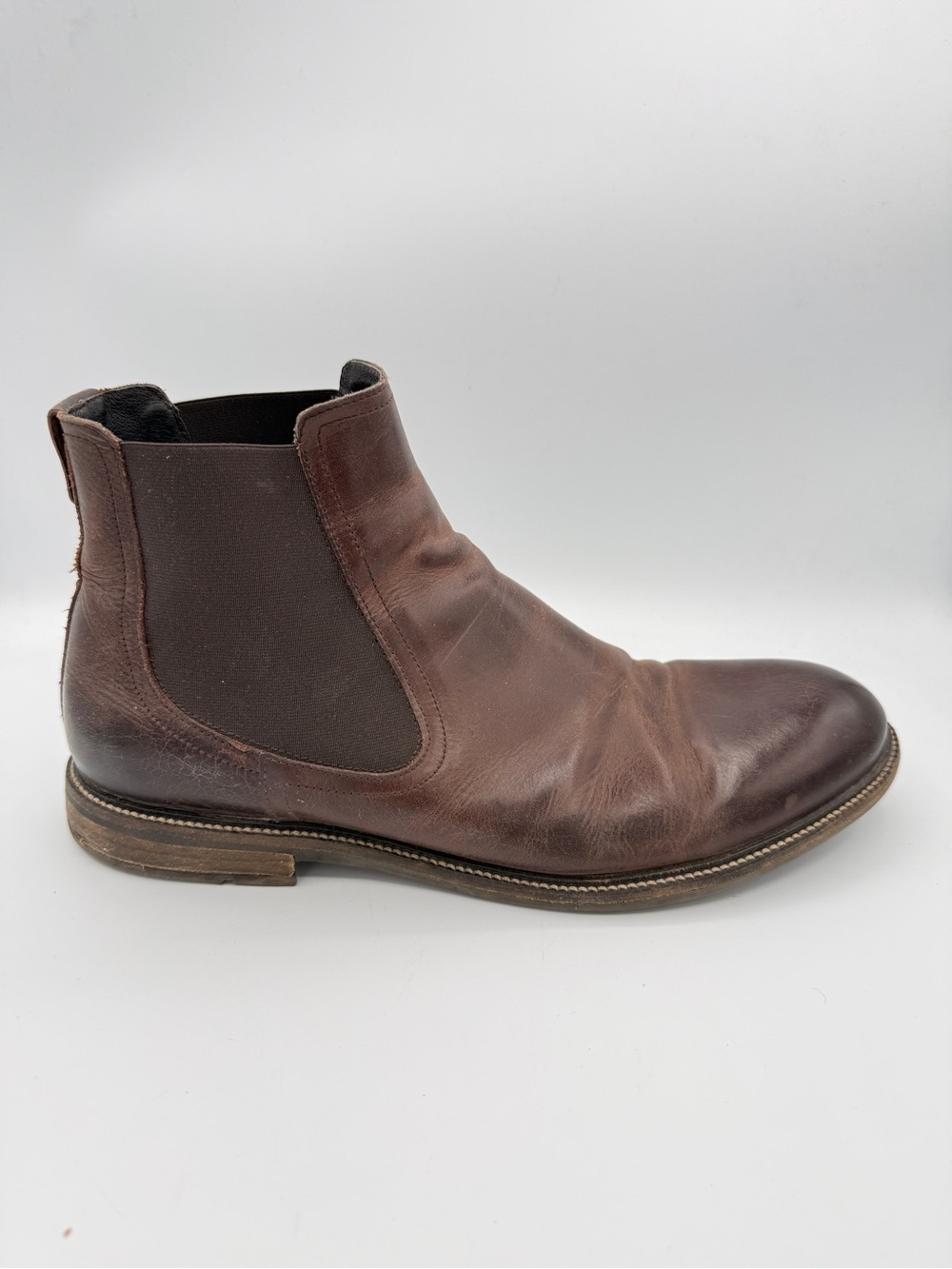 Rodd & Gunn Men's Chelsea Boots Brown Leather 43